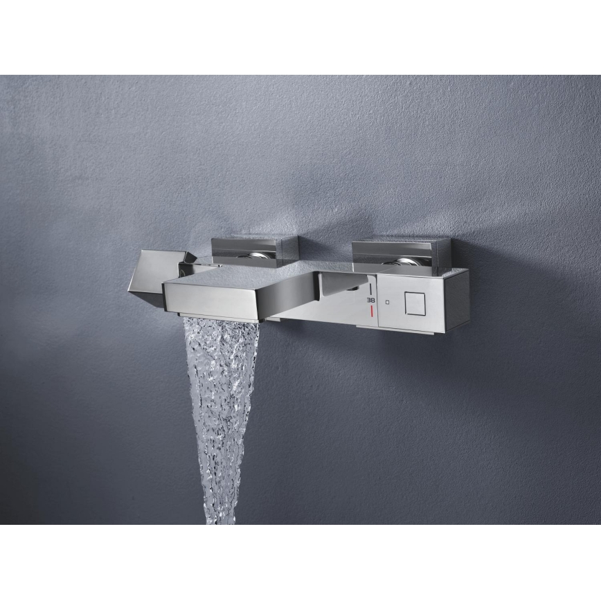 GROHE 34497000 - GROHTHERM CUBE termostaatne vannisegisti DN 15 läikiv kroom