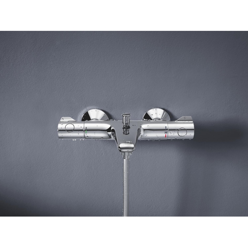 GROHE 34567000 - Termostaatiline vannisegisti GROHTHERM 800 DN 15 läikiv kroom