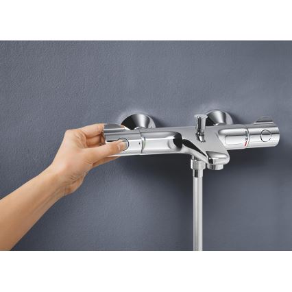 GROHE 34567000 - Termostaatiline vannisegisti GROHTHERM 800 DN 15 läikiv kroom