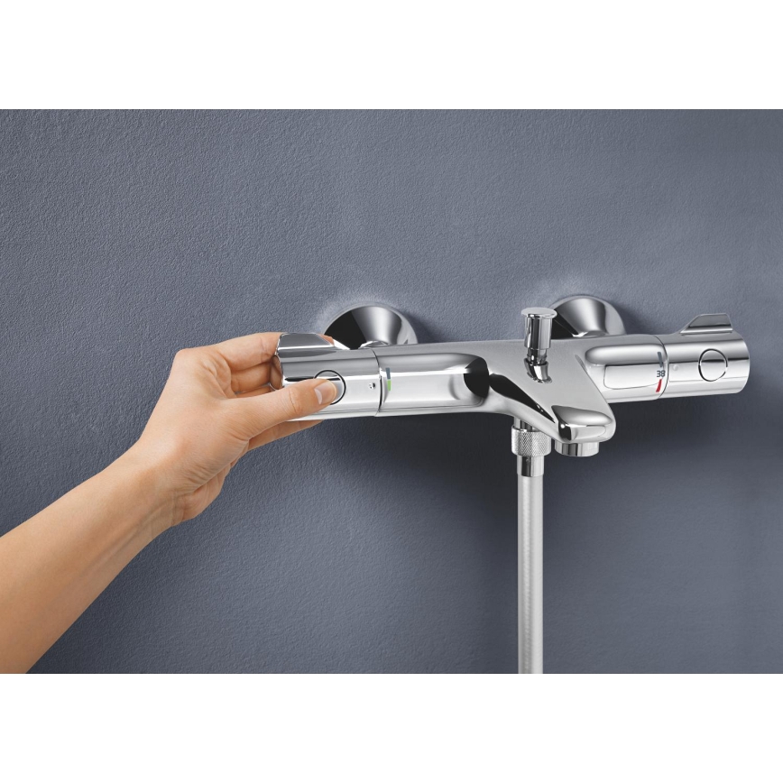 GROHE 34567000 - Termostaatiline vannisegisti GROHTHERM 800 DN 15 läikiv kroom
