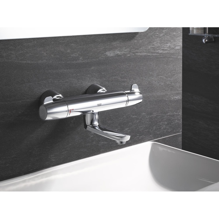 GROHE 34666000 - Termostaatne meditsiinisegisti DN 15 läikiv kroom