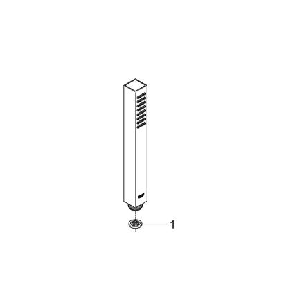 GROHE 34712000 - Dušikomplekt SMARTCONTROL 310 × 310 mm läikiv kroom