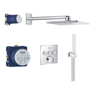 GROHE 34712000 - SMARTCONTROL dušikomplekt 310 × 310 mm, läikiv kroomviimistlus