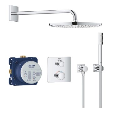 GROHE 34730000 - Dušikomplekt GROHTHERM RAINSHOWER COSMOPOLITAN 310 422 mm kroomitud