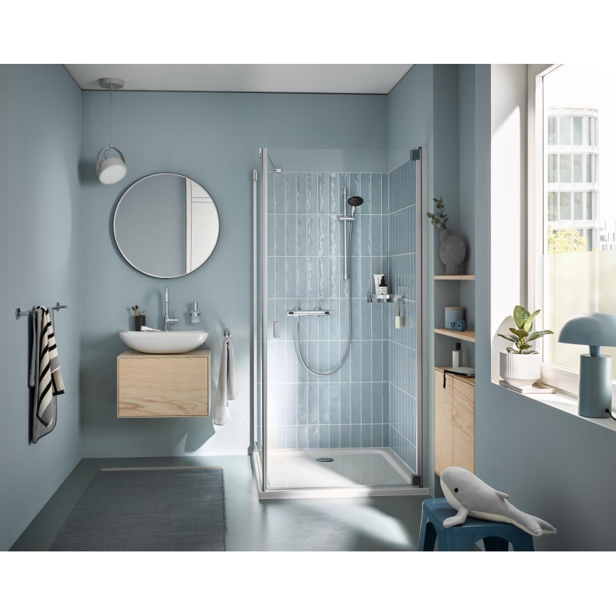 GROHE 34800001 - Dušikomplekt termostaatsegistiga PRECISION FLOW 600 mm läikiv kroom