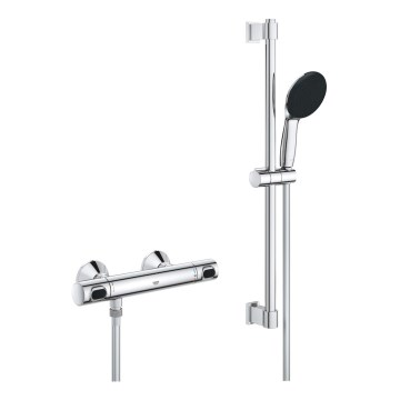 GROHE 34800001 - termostaatne dušisegisti PRECISION FLOW 600 mm kroom