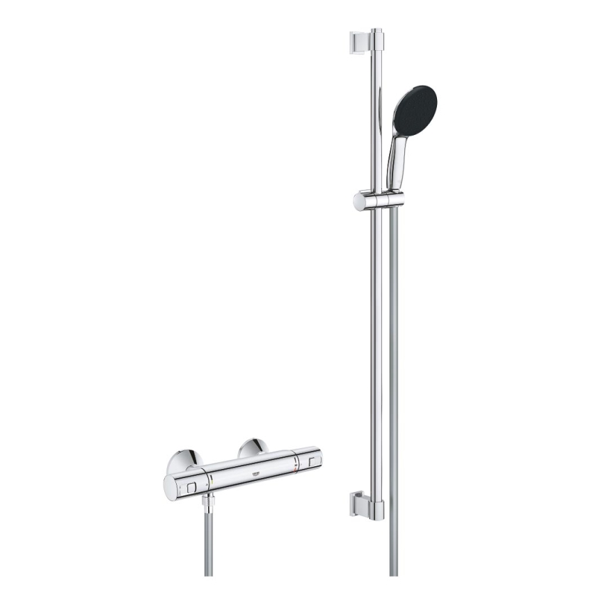 GROHE 34854001 - Termostaatne dušisegisti PRECISION START 900 mm kroomitud