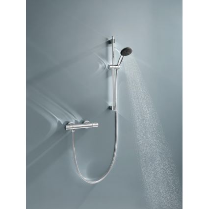 GROHE 34856000 - Dušikomplekt termostaatsegistiga PRECISION GET 600 mm läikiv kroom