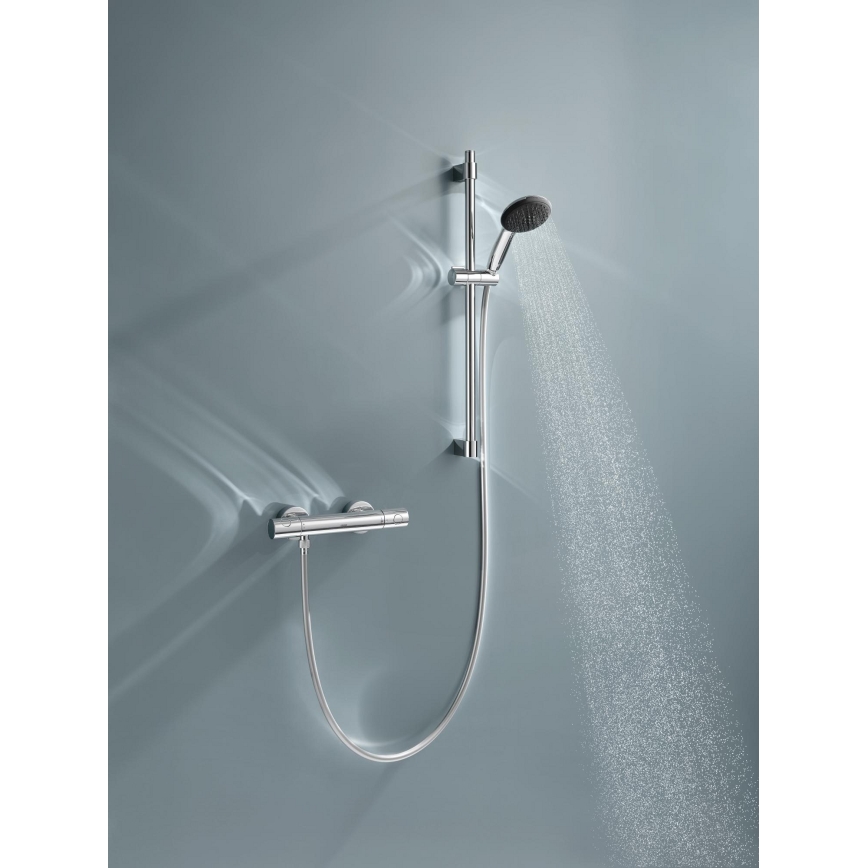 GROHE 34856000 - Dušikomplekt termostaatsegistiga PRECISION GET 600 mm läikiv kroom