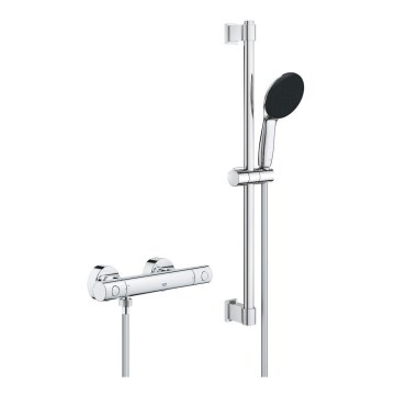 GROHE 34856000 - Dušikomplekt termostaatsegistiga PRECISION GET 600 mm läikiv kroom
