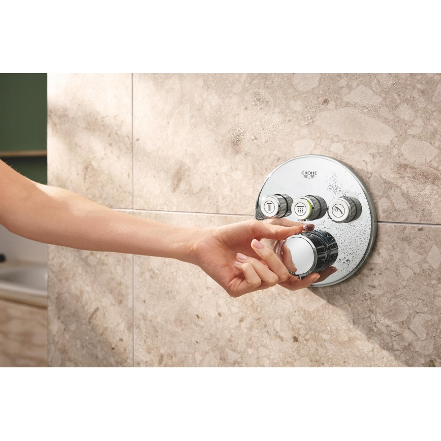 GROHE 34874000 - PRECISION SMARTCONTROL 310 mm dušisüsteem, läikiv kroom