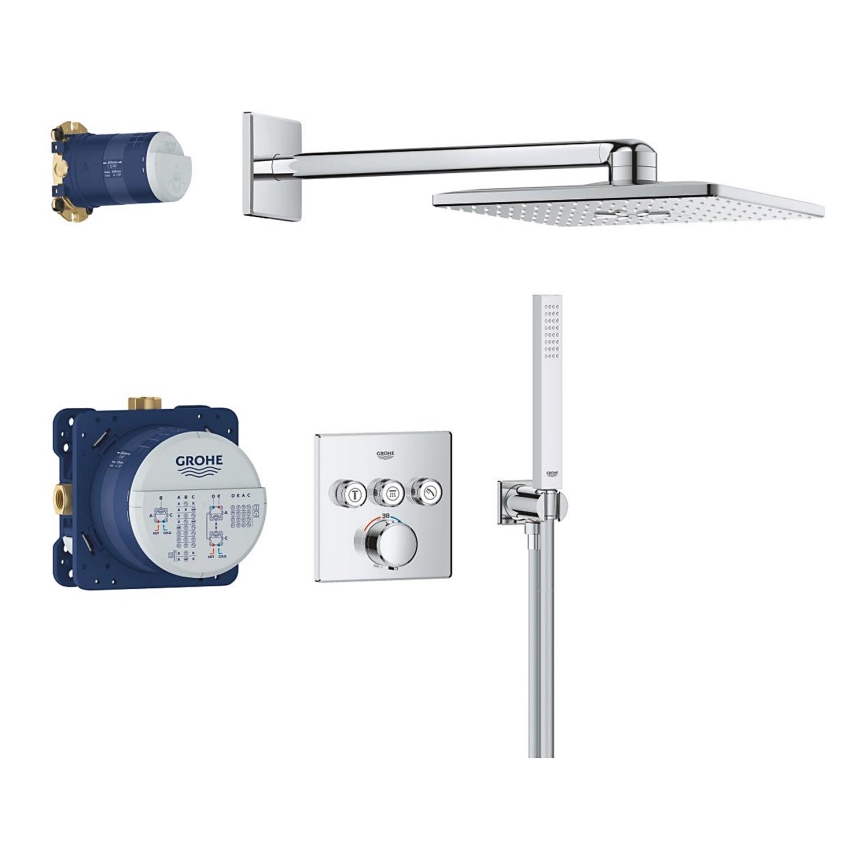 GROHE 34875000 - Dušisüsteem PRECISION SMARTCONTROL 310 mm läikiv kroom