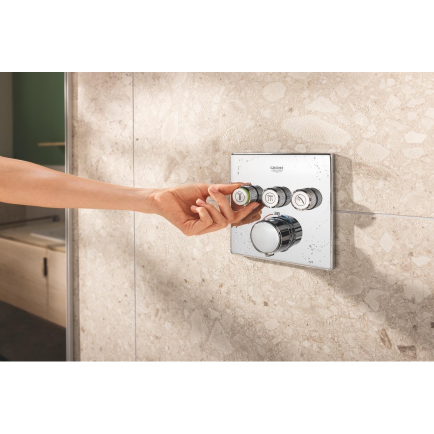 GROHE 34875000 - Dušisüsteem PRECISION SMARTCONTROL 310 mm läikiv kroom