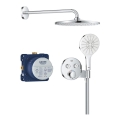 GROHE 34877000 - Dušisüsteem VITALIO RAIN MONO 310 läikiv kroom