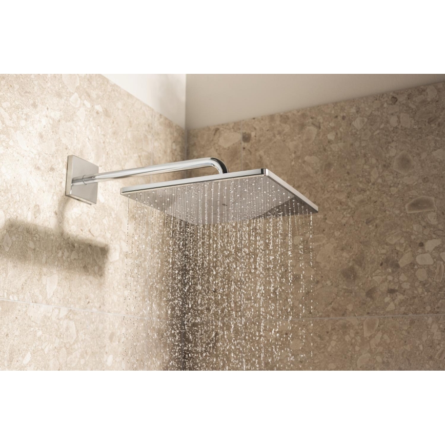 GROHE 34879000 - Seina sisse paigaldatav dušisüsteem PRECISION CUBE 310 × 310 mm kroom
