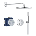GROHE 34880000 - Seina sisse paigaldatav staatiline dušisegisti GROHTHERM SMARTCONTROL kroom