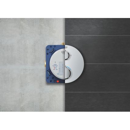 GROHE 34880000 - Seina sisse paigaldatav staatiline dušisegisti GROHTHERM SMARTCONTROL kroom