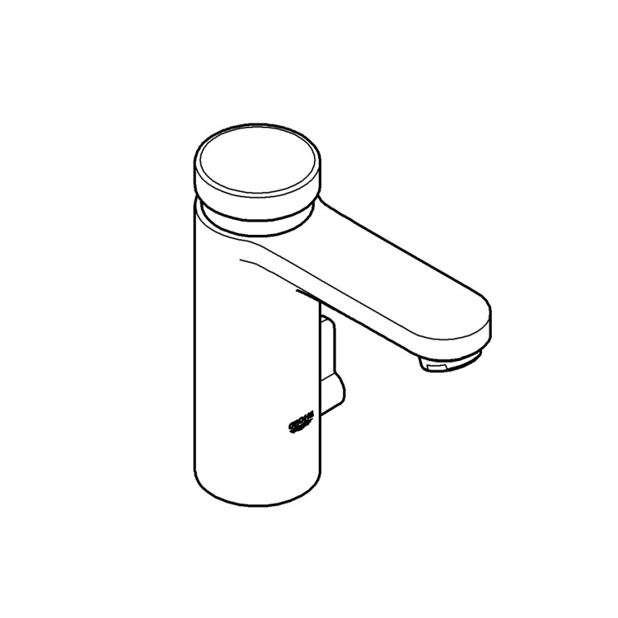 GROHE 36317000 - Automaatselt sulguv valamusegisti EUROSMART COSMOPOLITAN T kroom