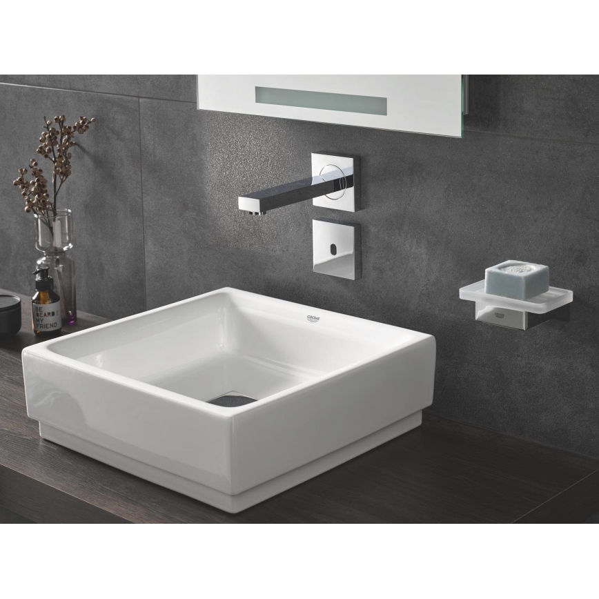 GROHE 36442000 - Infrapunaelektrooniline segisti EUROCUBE E läikiv kroom
