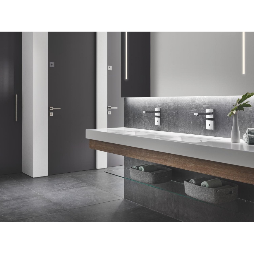 GROHE 36442000 - Infrapunaelektrooniline segisti EUROCUBE E läikiv kroom