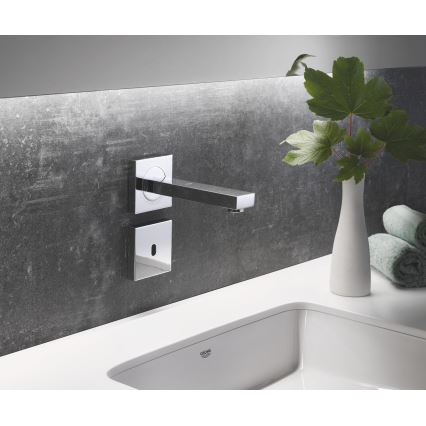 GROHE 36442000 - Infrapunaelektrooniline segisti EUROCUBE E läikiv kroom