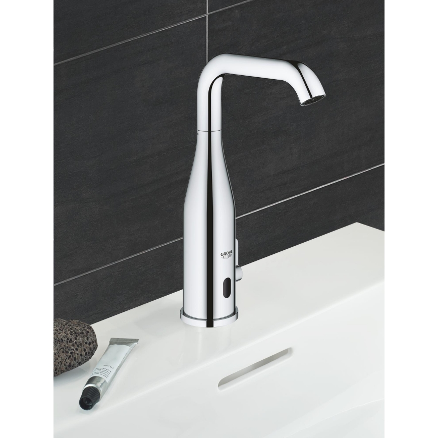 GROHE 36445000 - infrapuna-elektrooniline valamusegisti ESSENCE E, läikiv kroom