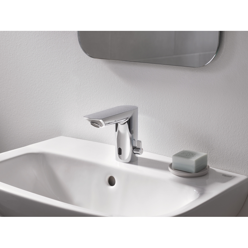GROHE 36451000 - Elektroniline valamu segisti BAU COSMOPOLITAN E, läikiv kroom