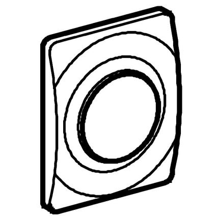 GROHE 37018SH0 - SURF loputusnupp 116 × 144 mm, valge