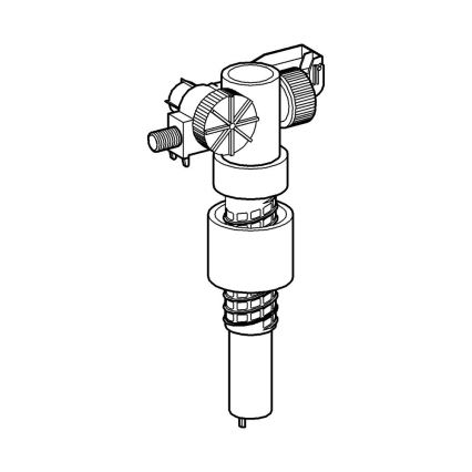 GROHE 37095000 - Täiteventiil 38” läikiv kroom