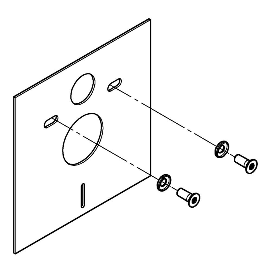 GROHE 37131000 - valge WC vaikse sulgemise komplekt