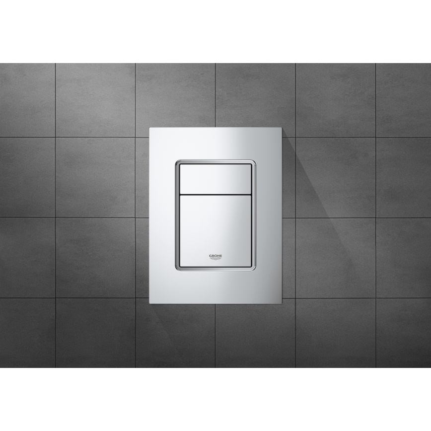 GROHE 37535000 - SKATE COSMOPOLITAN S loputusplaat, 130 × 172 mm, kroom