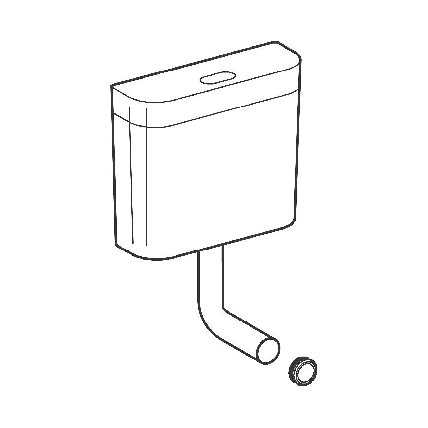 GROHE 37791SH0 - PS loputuskast, valge