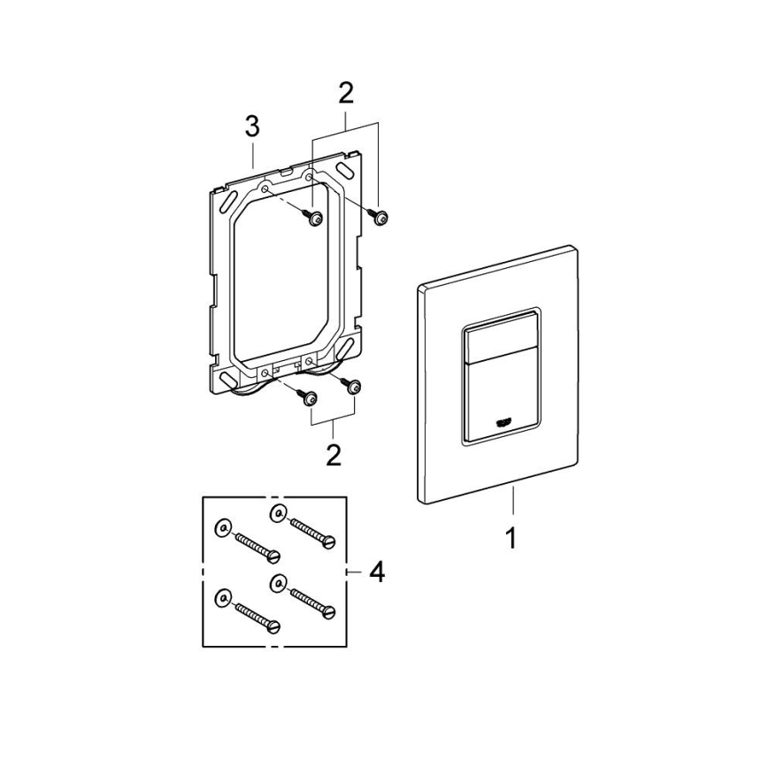 GROHE 38732GL0 - Loputusnupp SKATE COSMOPOLITAN 156 × 197 mm, kuldne