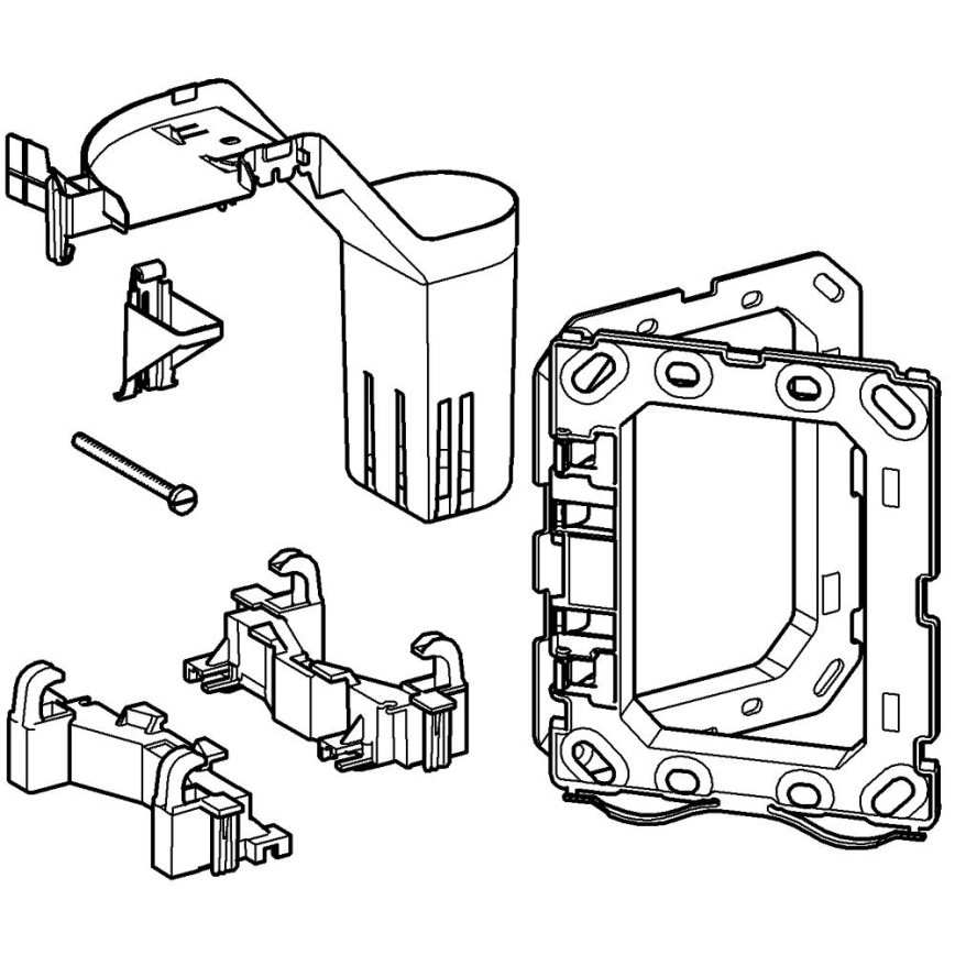 GROHE 38796000 - FRESH uuenduskomplekt 156 × 197 mm läikiv kroom