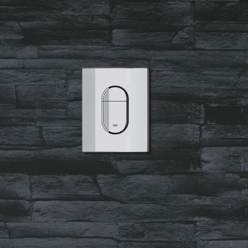 GROHE 38844000 - loputusnupp ARENA COSMOPOLITAN 156 × 197 mm, kroomitud