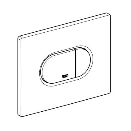 GROHE 38858SH0 - loputusnupp ARENA COSMOPOLITAN 156 × 197 mm valge