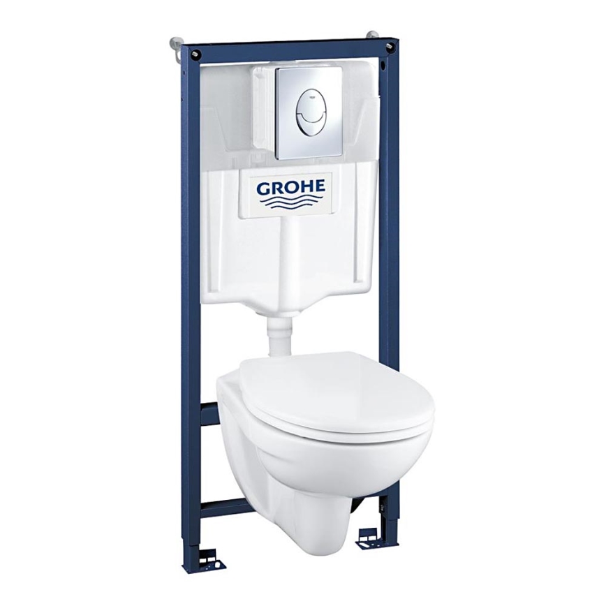 GROHE 39192000 - 4-ühes komplekt SOLIDO 1,13 m durovalge