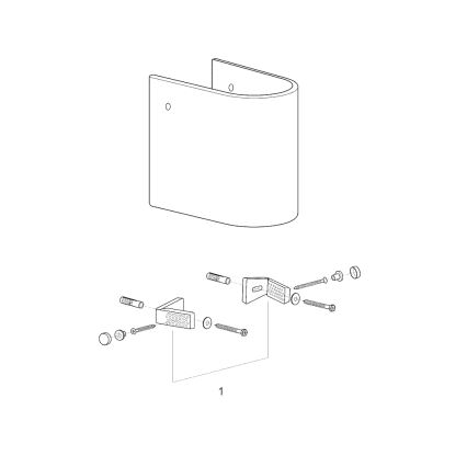 GROHE 39201000 - EURO CERAMIC poolsammas 210 × 300 × 322 mm, keraamika/valge