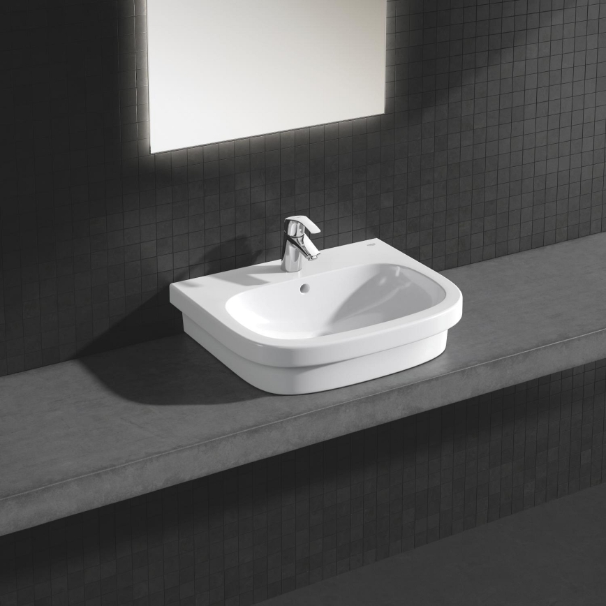 GROHE 39337000 - EURO CERAMIC valamu tööpinnale 600 × 480 mm, keraamika/valge