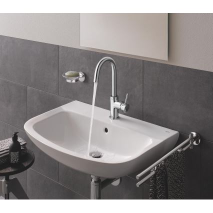 GROHE 39421000 - Seinapealne valamu BAU CERAMIC 609 × 442 mm, keraamika/valge