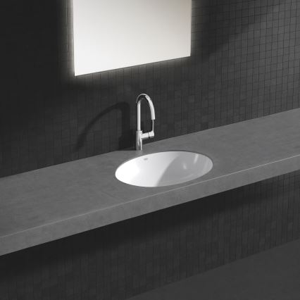 GROHE 39423000 - Süvistatav valamu BAU CERAMIC 560 × 420 mm keraamika/valge