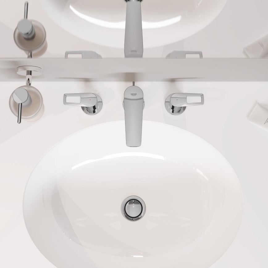 GROHE 39423000 - Süvistatav valamu BAU CERAMIC 560 × 420 mm keraamika/valge