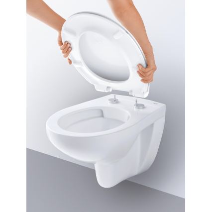 GROHE 39427000 - Seinale kinnitatav WC BAU CERAMIC 368 x 531 mm keraamika/valge