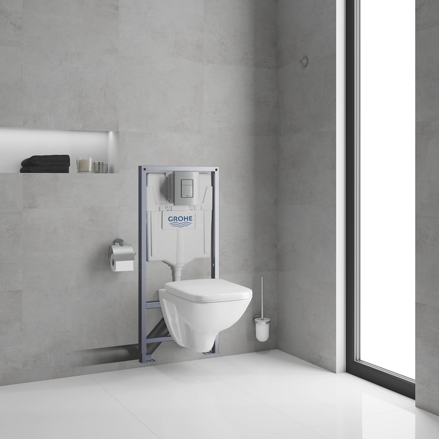 GROHE 39467000 - SOLIDO WC-komplekt 1,13 m, keraamika/valge