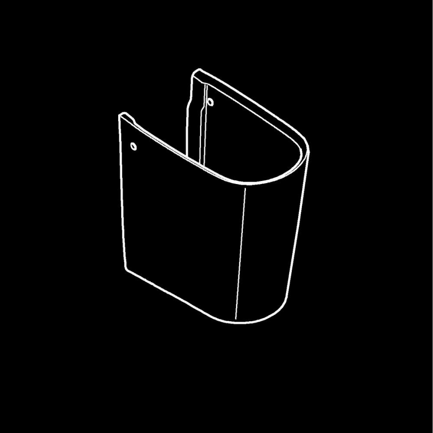 GROHE 39570000 - Poolpostament ESSENCE 320 × 319 mm keraamika/valge