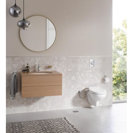 GROHE 39648SH0 - Manuaalne bidee-iste BAU CERAMIC durovalge