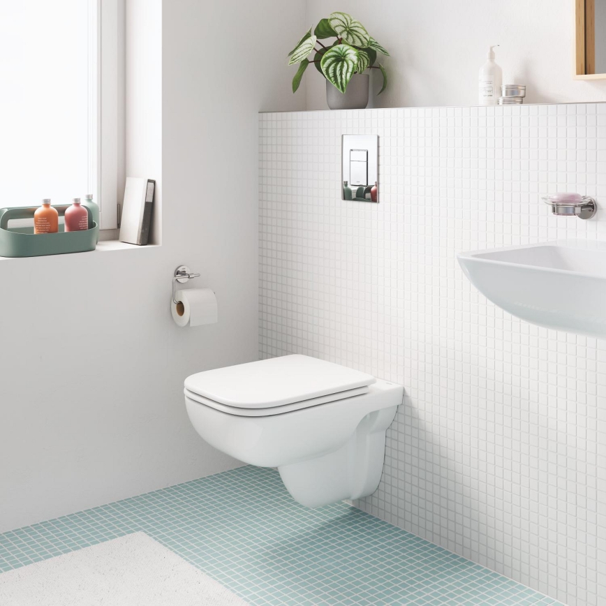GROHE 39815000 - seinale riputatav WC START EDGE 53,8 x 36,5 cm DuroWhite