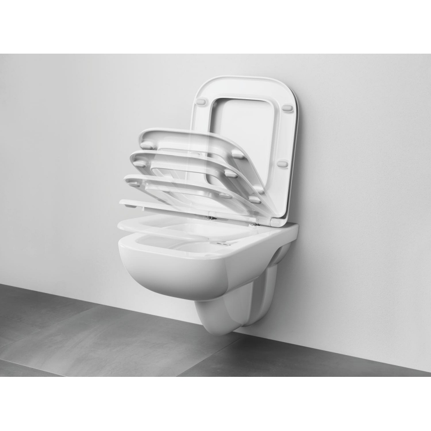 GROHE 39815000 - seinale riputatav WC START EDGE 53,8 x 36,5 cm DuroWhite