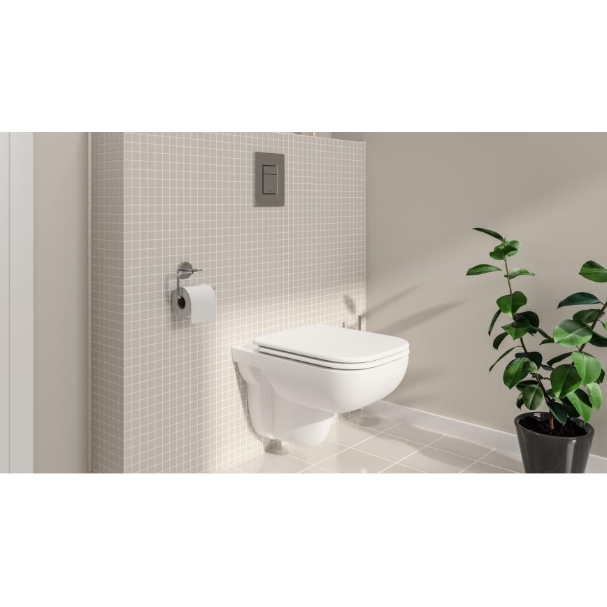 GROHE 39815000 - seinale riputatav WC START EDGE 53,8 x 36,5 cm DuroWhite