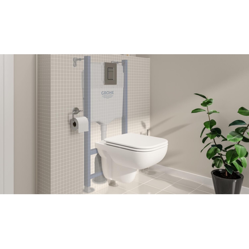 GROHE 39816000 - SOLIDO COMPACT WC-komplekt 1,13 m keraamika/valge